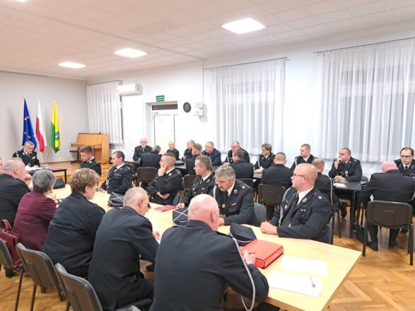 Spotkanie z przedstawicielami OSP i Zarządem Oddziału Powiatowego we Wrześni