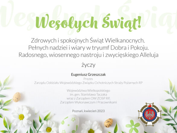 Życzenia Wielkanocne !