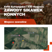 Miejsce zawodów Europejskich i 21. Krajowych Zawodów Sikawek Konnych